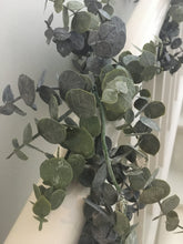 Load image into Gallery viewer, Eucalyptus Greenery Garland Table Centrepiece Faux Christmas Garland 180cm / 6ft Long