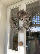 Load image into Gallery viewer, Large Eucalyptus Wreath Faux Christmas Front Door Wreath Artificial All Year Round Greenery Wreath With Optional LED Lights