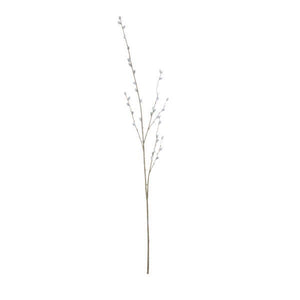 Tall Faux Pussy Willow Stem Spring Branches For Vase