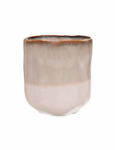 Load image into Gallery viewer, Beige Ceramic Glazed Ombre Plant Pot | Size 11.5 x 10.5cm