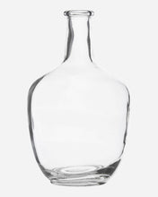 Load image into Gallery viewer, Glass Bottle Neck Vase For Dried Flowers Wedding Table Vase For Pampas Grass Balloon Vase Clear Glass
