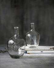Load image into Gallery viewer, Glass Bottle Neck Vase For Dried Flowers Wedding Table Vase For Pampas Grass Balloon Vase Clear Glass