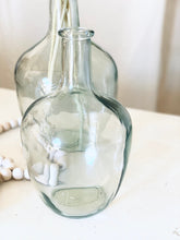 Load image into Gallery viewer, Glass Bottle Neck Vase For Dried Flowers Wedding Table Vase For Pampas Grass Balloon Vase Clear Glass