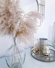 Load image into Gallery viewer, Clear Recycled Glass Bottle Vase – Elegant Vessel for Dried Flowers &amp; Home Decor