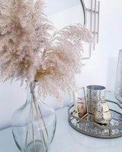 Load image into Gallery viewer, Glass Bottle Vase Small Clear Recycled Glass Vase Wedding Centrepiece Table Vase DemiJohn Glass Tabletop Vase For Dried Flowers Balloon Vase