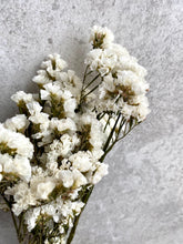 Load image into Gallery viewer, Dried White Statice Bunch – 60cm Natural Limonium Flowers for Rustic &amp; Wedding Decor