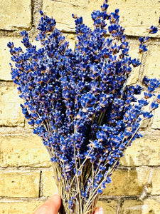 Dried Lavender Bunch French Provence Lavender Dried Flower Bouquet Lavender Wedding Posy Bridesmaid Bouquet Length Approx 30cm
