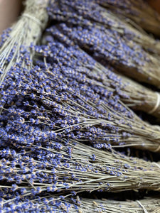 Dried Lavender Bunch French Provence Lavender Dried Flower Bouquet Lavender Wedding Posy Bridesmaid Bouquet Length Approx 30cm
