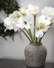 Load image into Gallery viewer, Faux White Amaryllis Stem