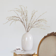 Load image into Gallery viewer, Tall White Willow Spray Branch For Spring Flower Arrangement Artificial White Fluffy Catkins Faux Spring Blossom