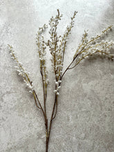 Load image into Gallery viewer, Tall White Willow Spray Branch For Spring Flower Arrangement Artificial White Fluffy Catkins Faux Spring Blossom