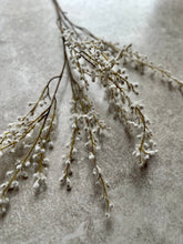 Load image into Gallery viewer, Tall White Willow Spray Branch For Spring Flower Arrangement Artificial White Fluffy Catkins Faux Spring Blossom