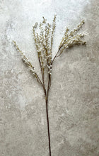 Load image into Gallery viewer, Tall White Willow Spray Branch For Spring Flower Arrangement Artificial White Fluffy Catkins Faux Spring Blossom