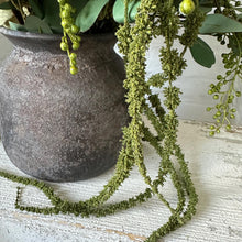 Load image into Gallery viewer, Faux Greenery &amp; Hydrangea Vase Arrangement – Artificial Silk Flowers for Elegant Home Decor