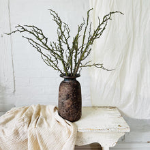 Load image into Gallery viewer, Faux Mossed Twig Stem – Artificial Woodland Branch for Rustic Decor