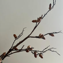 Load image into Gallery viewer, Faux Acorn Branch Autumn Decor Artificial Winter Oak Stem Tall 114cm Long