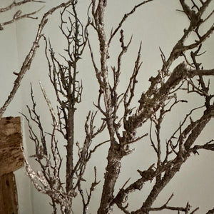 Artificial Winter Hawthorn Branch – 100cm Brown Faux Twig for Seasonal Vase Arrangements
