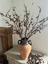 Load image into Gallery viewer, Faux Acorn Branch Autumn Decor Artificial Winter Acorn Tall Stem 114cm Long