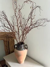 Load image into Gallery viewer, Faux Twisted Willow Branch Brown Tall Twigs For Vase Floral Arrangement Christmas Branches Seasonal Stems Artificial Tree Branches 104cm