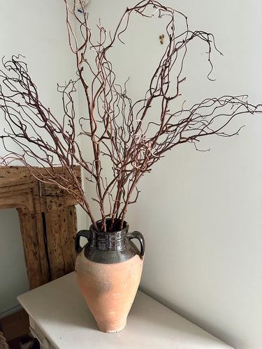 Faux Twisted Willow Branch – 104cm Brown Artificial Stem for Vase Arrangements & Seasonal Decor