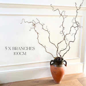 Twisted Hazel Branches X 5 Stems Corylus Branches Curly Twigs Corkscrew Natural Stems Minimalist Japandi Decor Wabi Sabi Dry Twigs For Vase