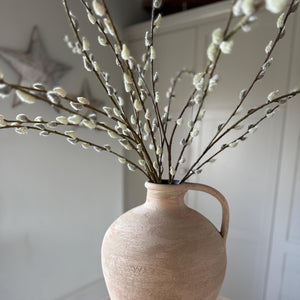 Tall Pussy Willow Stem Artificial Spring Branches For Vase Arrangement Easter Decor