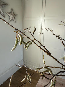 Artificial Birch Twigs With Catkins Branches For Natural Vase Arrangement Faux Birch Spray For Spring Decor