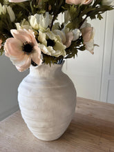 Load image into Gallery viewer, Faux White Anemone Spray – Spring Blush Flowers for Elegant Arrangements
