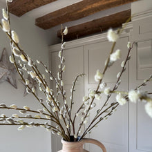 Load image into Gallery viewer, Tall Pussy Willow Stem Artificial Spring Branches For Vase Arrangement Easter Decor