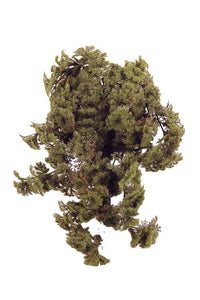 Lifelike Faux Trailing Green Moss for Home Decor Artificial Moss For Plant Topper Fake Moss For Pots Faux Green Decorative Moss Wall Art