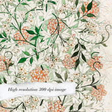 Load image into Gallery viewer, William Morris Print Trailing Jasmine Vintage Botanical Digital Download Cottagecore Floral Pattern Wall Art Printable Arts &amp; Crafts Style