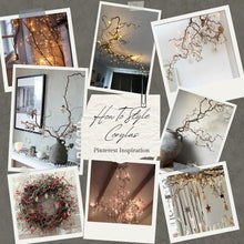Load image into Gallery viewer, Twisted Hazel Branches Corylus Branches Curly Twigs Corkscrew Natural Stems Autumn Tree Decor Wabi Sabi Dry Twigs For Vase
